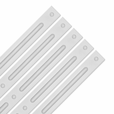 CEILUME Decorative Strips - White, 25PK V3-DECOSTRP-WTO
